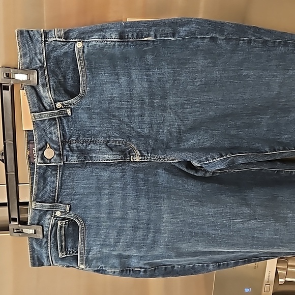 💕NYDJ💕 Marilyn Straight Leg Jeans ~ Marcel Blue 12 NWT - Picture 10 of 16